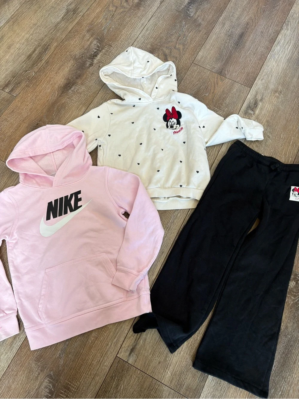 Nike Pink Pullover Hoodie with White Swoosh - Girls' Sweatshirt